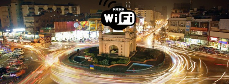 Free WIFI hotspots in Asia, Karachi ranked #6