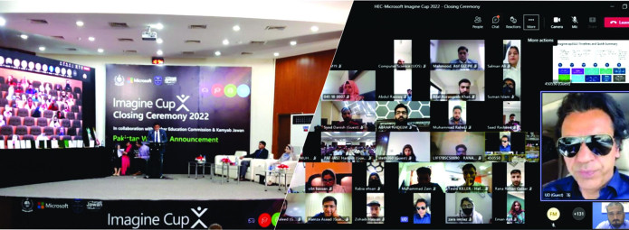 HEC and Microsoft announced the Imagine Cup 2022 winners of Pakistan