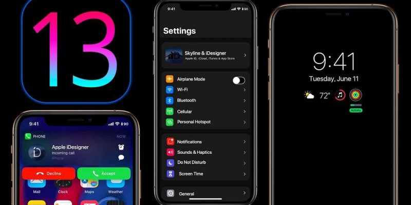 iOS 13: Saving the battery on your iPhone! Turn on dark mode