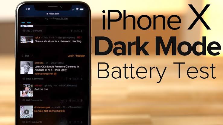 iPhone XS Max with iOS 13 in Dark Mode can save your battery upto 30 percent