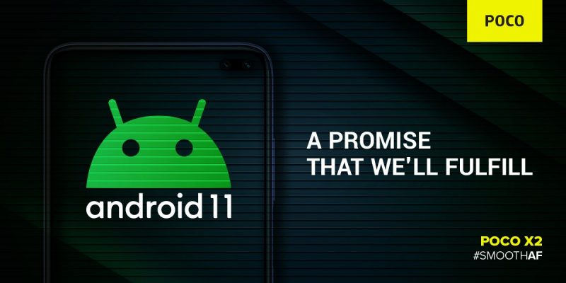 POCO X2 Android 11